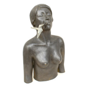 El Beso, Bronze, 28 x 29 x 15 cm
