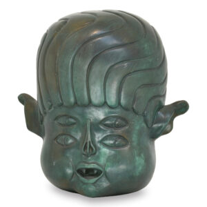 Extraterrestre, Bronze, 38 x 36 x 24 cm